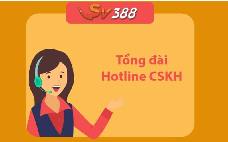 Liên hệ chăm sóc khách hàng để được hỗ trợ nạp tiền SV388